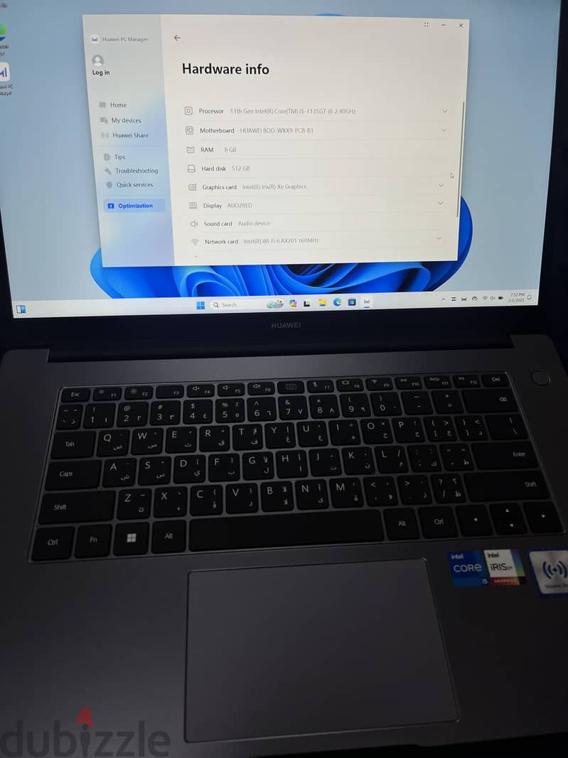 Huawei matebook D150 1