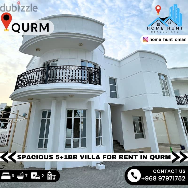 AL QURUM | BEAUTIFUL 5+1 BR COMPOUND VILLA IN PRIME LOCATION 0