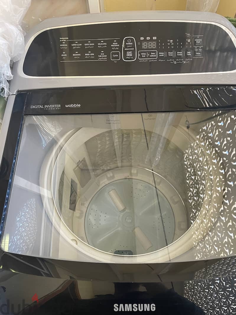 Samsung 10kg Top Load Fully Automatic Washing Machine – Excellent Cond 1