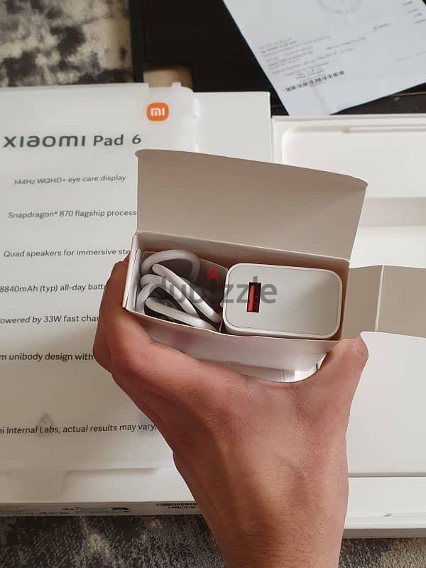 Xioami Pad 6 8gb 256gb with box and warranty 4