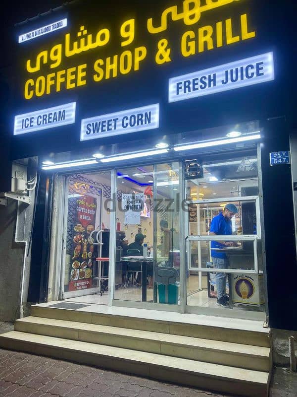 Coffee & Grill Shop for sale 1