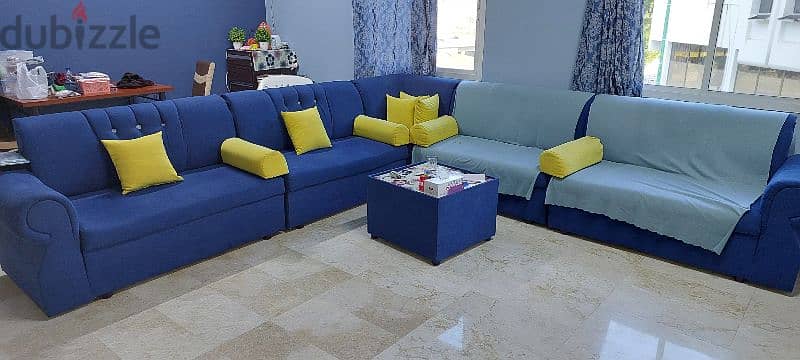 8 seater sofa set excellent condition 2