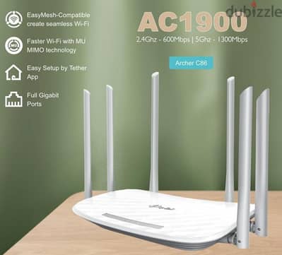 TP-Link Archer C86 AC1900 Wireless MU-MIMO Wi-Fi Router