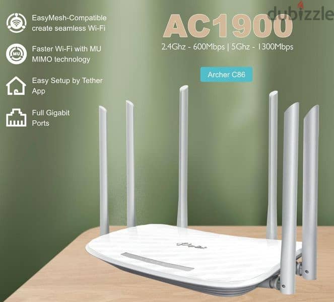 TP-Link Archer C86 AC1900 Wireless MU-MIMO Wi-Fi Router 0