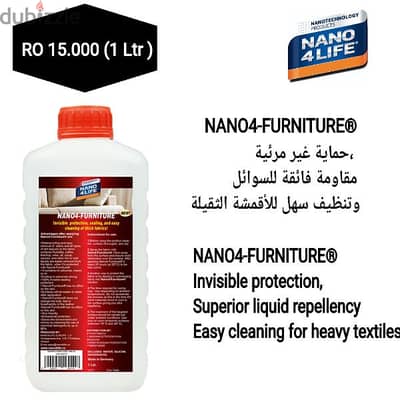 Nano4life, Nano Ceramic for Car , Furniture, Textiles, Leather