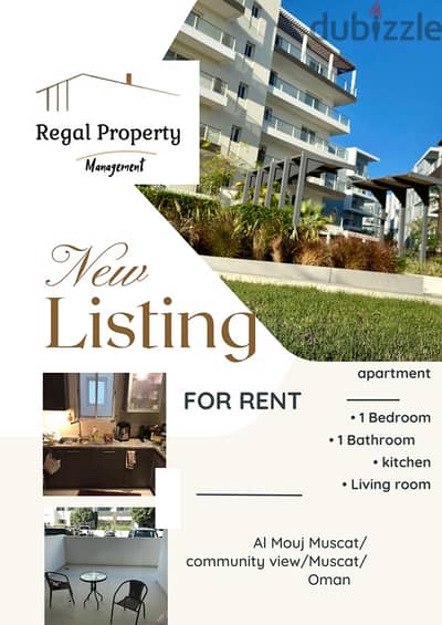 **Stunning community view 1-Bedroom Apartment for rent