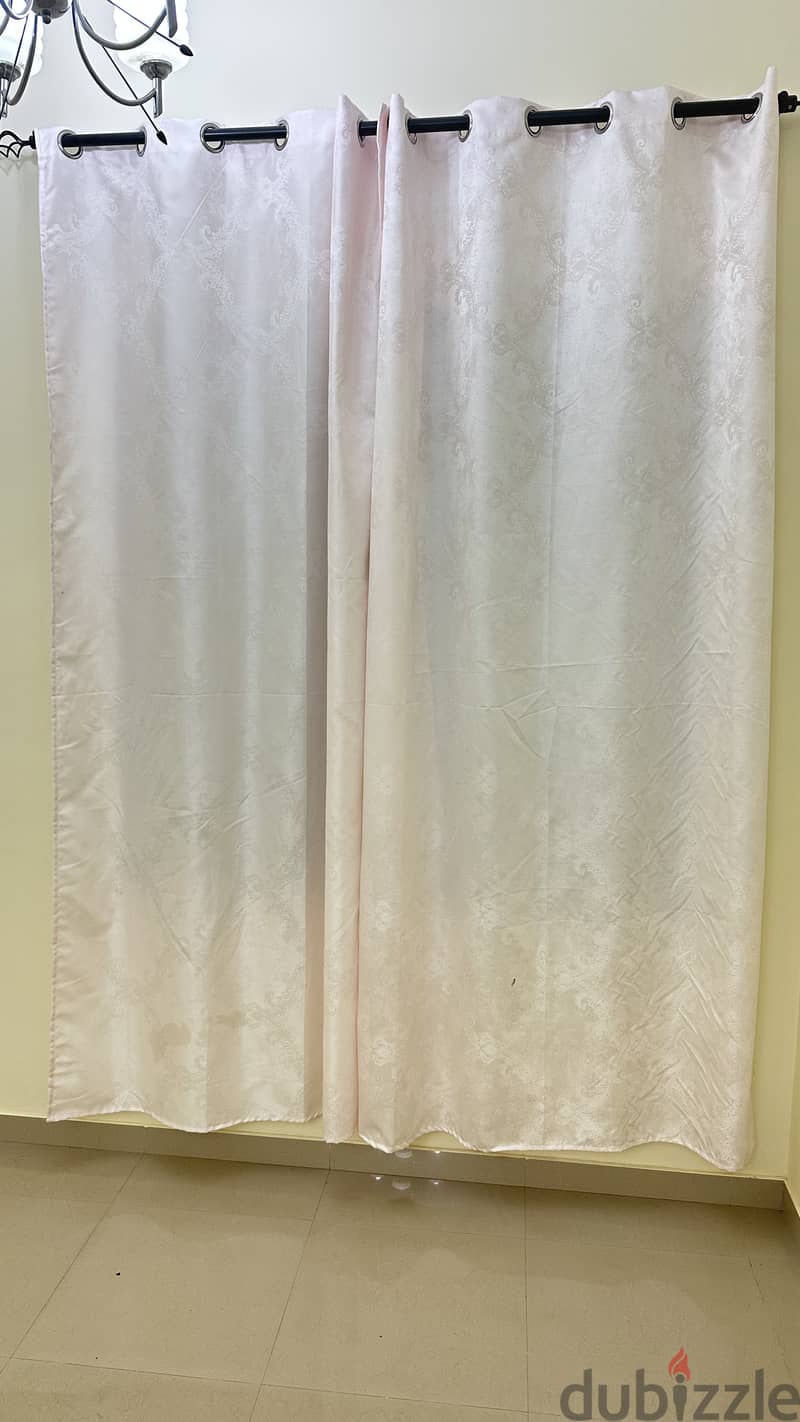 Luxurious Elegant Curtains with Sturdy Metal Rod – Stylish 1