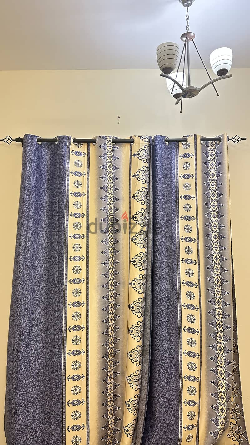 Luxurious Elegant Curtains with Sturdy Metal Rod – Stylish 5