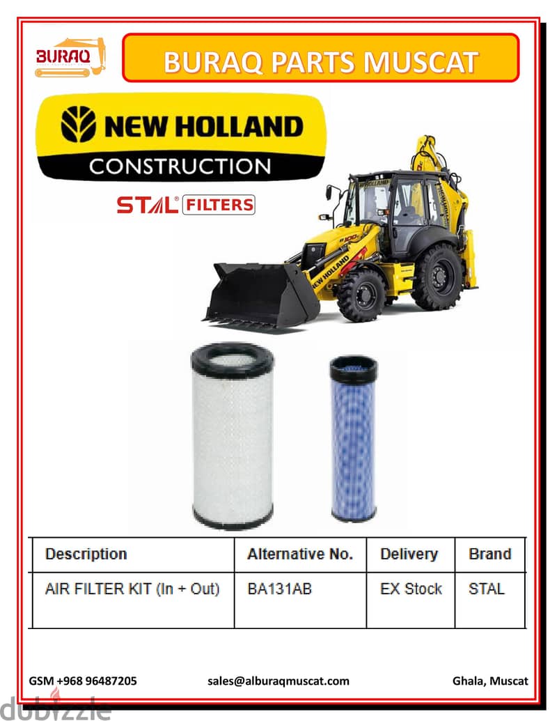 FILTERS FOR TRUCKS AND EXCAVATORS مرشحات للشاحنات والحفارات 11