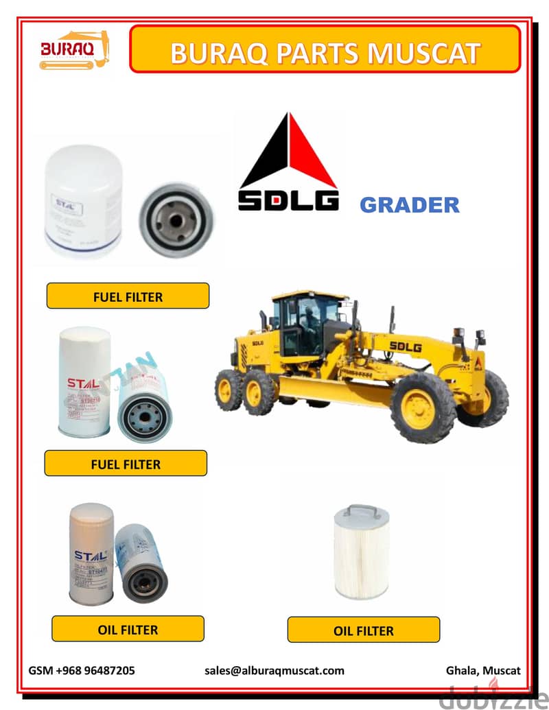 FILTERS FOR TRUCKS AND EXCAVATORS مرشحات للشاحنات والحفارات 14