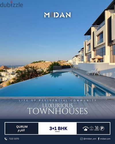 QURUM | LUXURIOUS 3+1 BR TOWNHOUSE