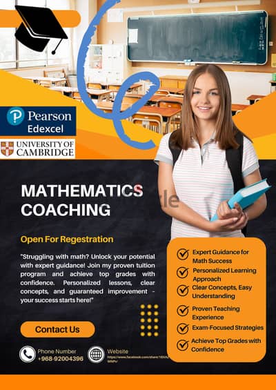 Certified and Professional mathematics teacher is doing home lessons