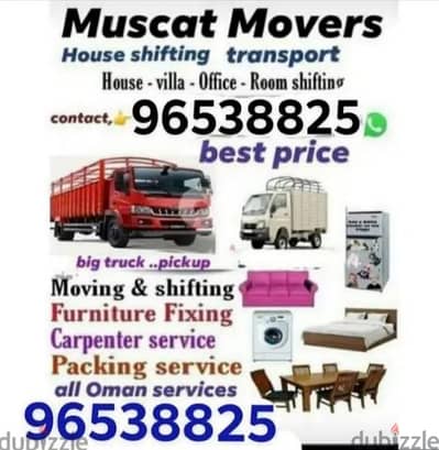 Muscat mover packer carpenter House villa shifting professional labour