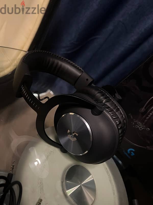 Open box logitech pro x سماعة headset 2