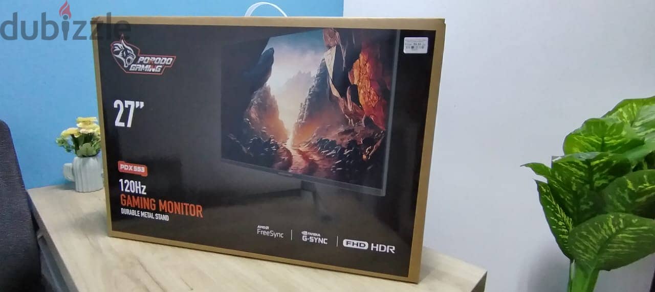 Porodo Gaming 27" Inch FHD 120Hz Gaming Monitor 1