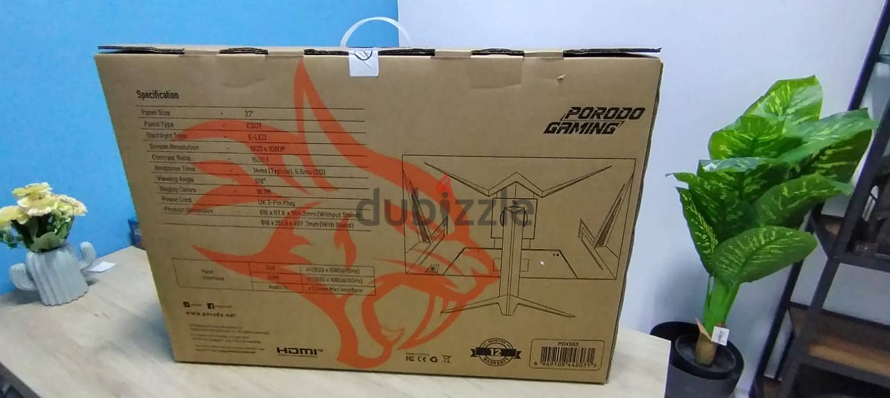 Porodo Gaming 27" Inch FHD 120Hz Gaming Monitor 3