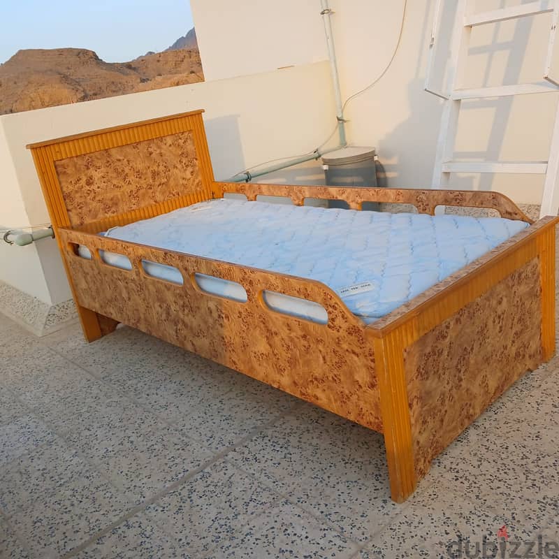 Single  Bed with Mattress (Good Condtion) 1