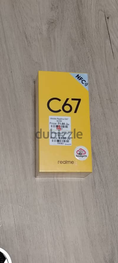 Realme C67 8GB Ram 256GB Storage (Brand New)