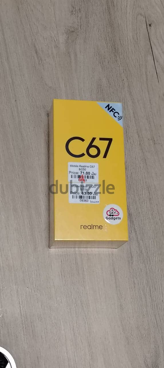 Realme C67 8GB Ram 256GB Storage (Brand New) 0