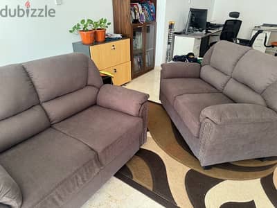 Sofa set 2pieces 2 seaters sofa and 2pieces 1 seater sofa