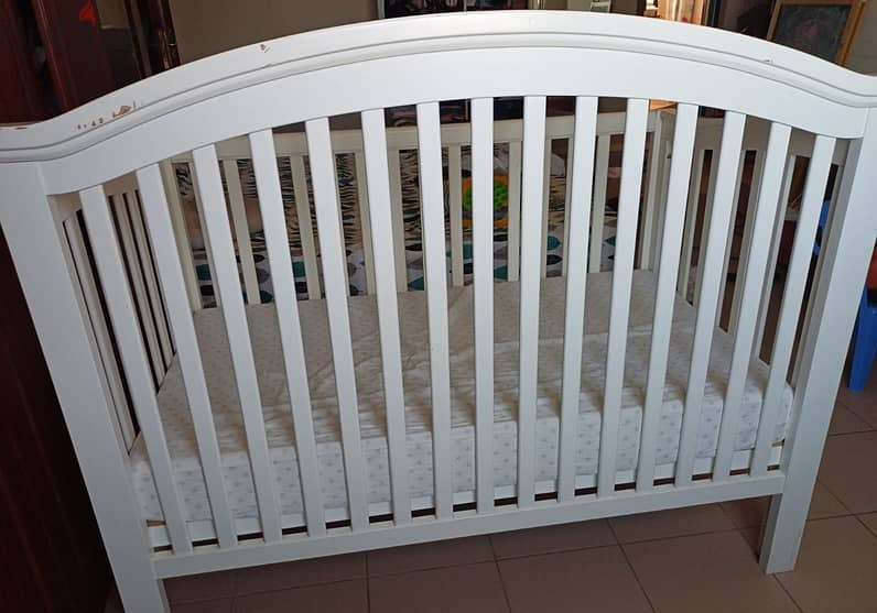 Junior Baby cot with matters 0