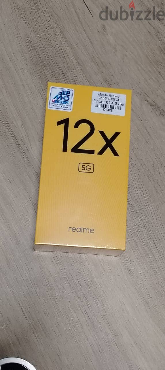 Realme 12x 5G Smartphone 6GB RAM 128GB Storage 2