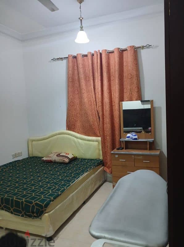 1 bhk fully furnished with all bills in azaiba 2