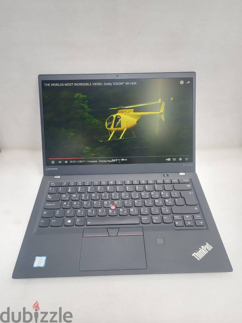 LENOVO X1 CARBON CORE-i7 8GB RAM 512GB SSD 14-INCH SCREEN 2