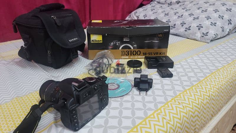 nikon d3100 with complete accessories 1