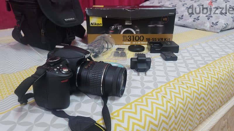 nikon d3100 with complete accessories 2