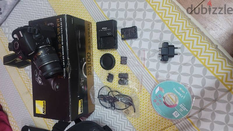 nikon d3100 with complete accessories 3