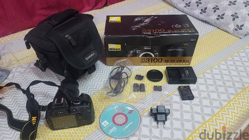 nikon d3100 with complete accessories 4