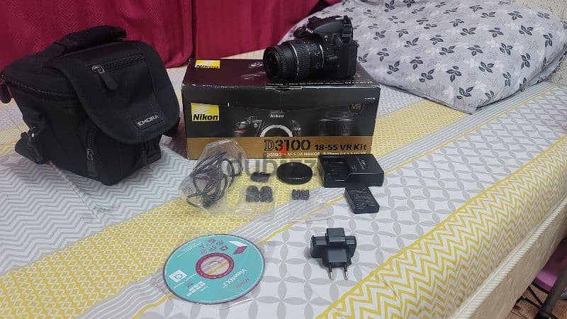 nikon d3100 with complete accessories 5