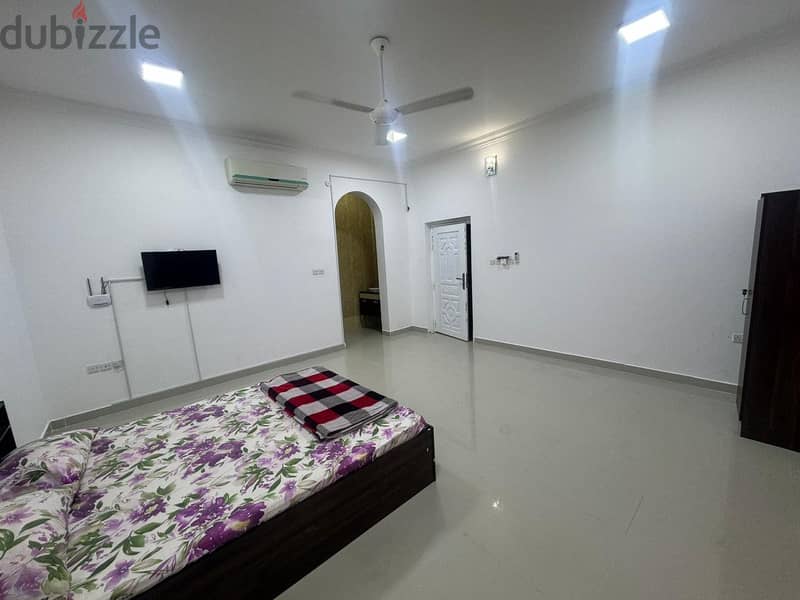 Monthly, Weekly, Daily Furnished Room in Muscat Al khoud 0