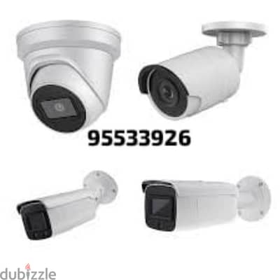 All type of CCTV Camera  Hikvision HD turbo 1080p  Ip camera HD