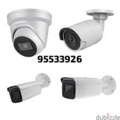 All type of CCTV Camera  Hikvision HD turbo 1080p  Ip camera HD