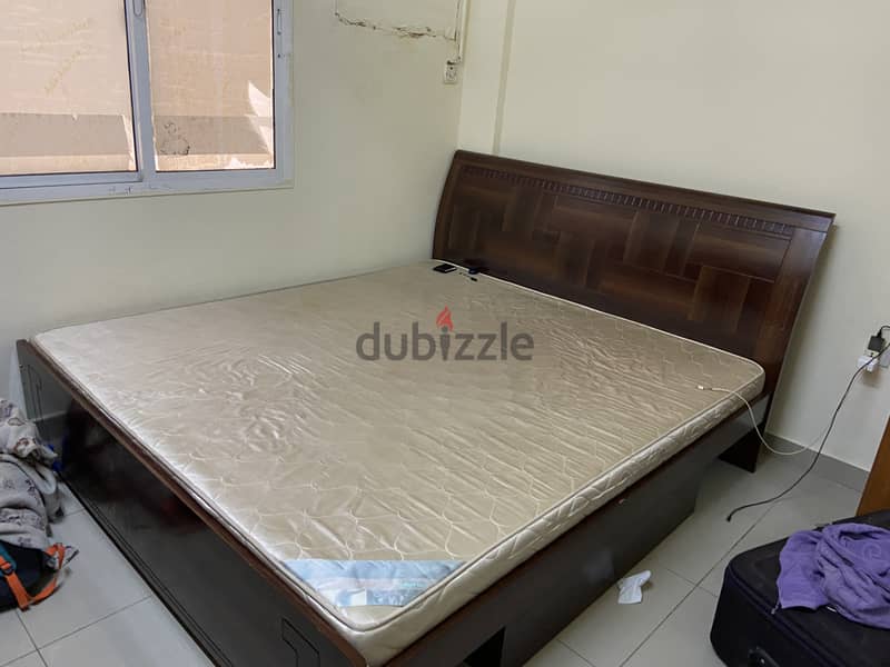 King Size Bed With Mattress 1