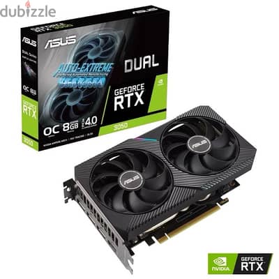 ASUS DUAL GeForce 3050 8GB Graphics Card