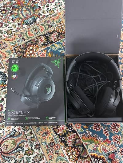 Razer Kraken V4 X  RGB Gaming Headset Unused Perfect Condition