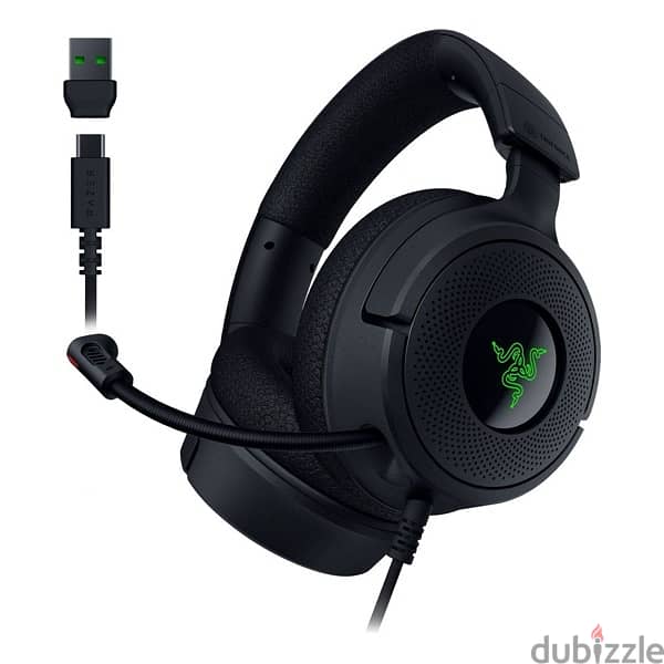 Razer Kraken V4 X  RGB Gaming Headset Unused Perfect Condition 4