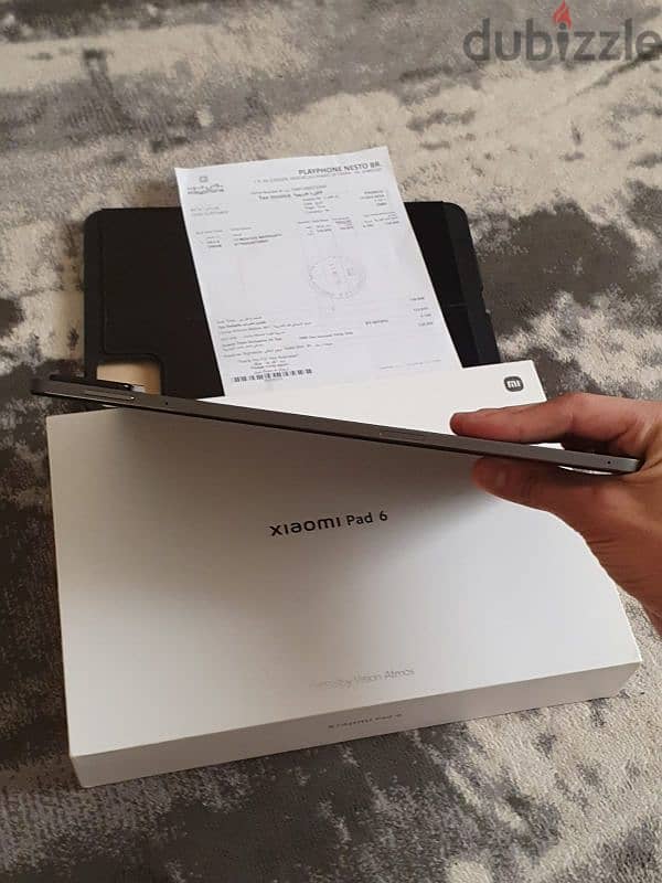 Xiaomi Redmi pad 6 under warranty 8 months with box charger 33 watts 2