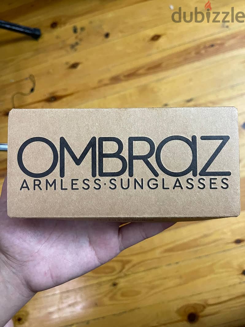 Ombraz Armless Sunglasses CAMMINA CHARCOAL POLARIZED YELLOW 2