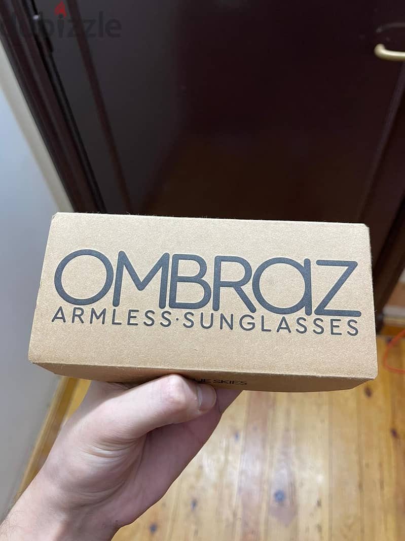 Ombraz Armless Sunglasses VIALE CHARCOAL POLARIZED GREY 4