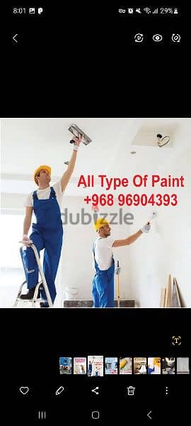 we do all type of paint work interior designing and gypsum board