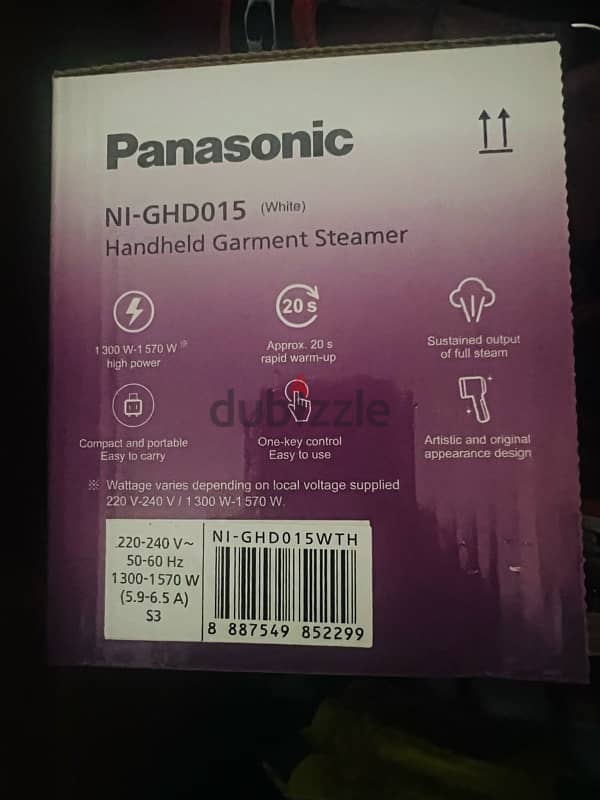 Panasonic Handheld Steamer 1