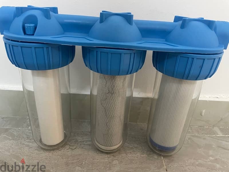 Jawaher Water Filter. Triple water purification system. 1