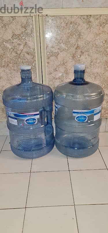 2 Al Bayan water bottles