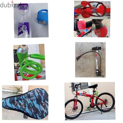 Foldable cycle + multiple accessories