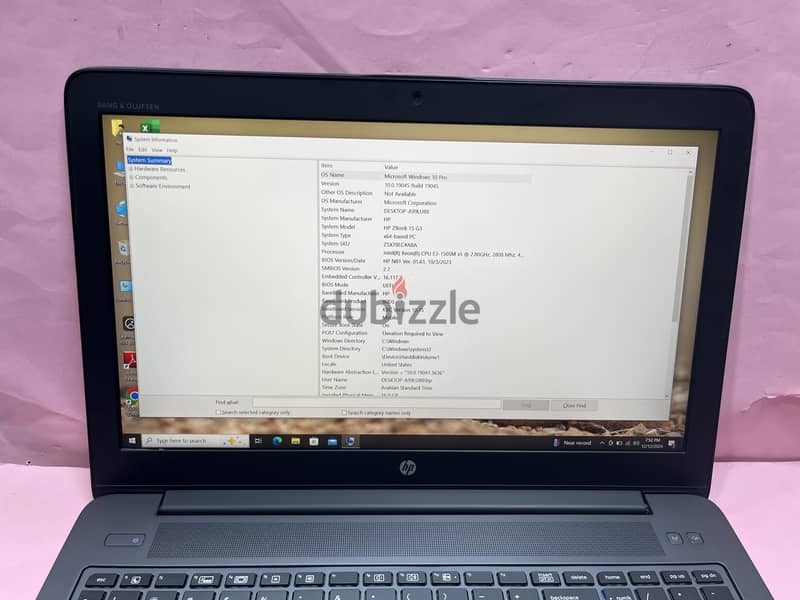 HP XEON  16GB RAM 512GB SSD 2GB NVIDIA GRAPHICS 15-6 INCH SCREEN 5