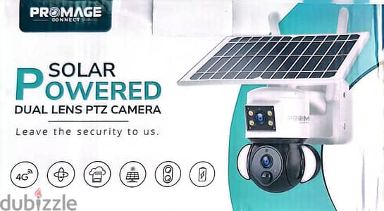 Solar Dual Lens PTZ Camera